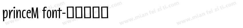 princeM font字体转换